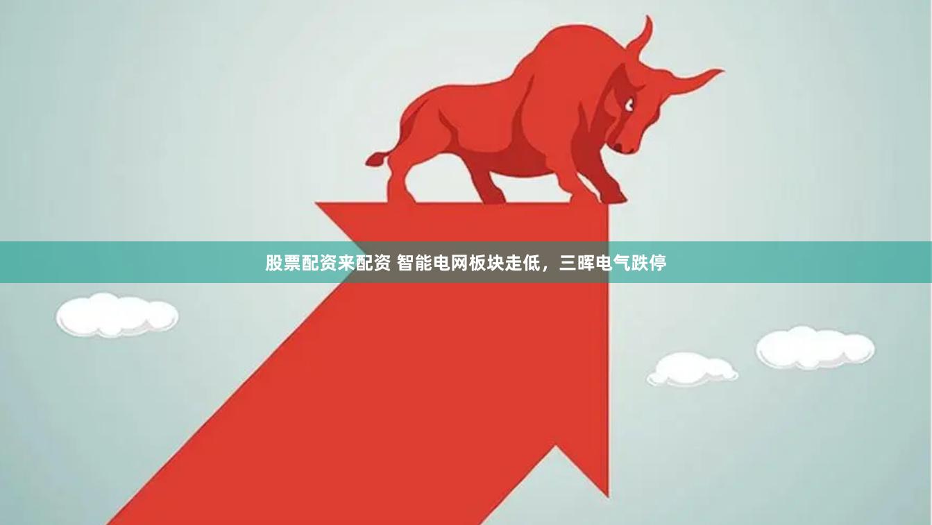 股票配资来配资 智能电网板块走低，三晖电气跌停
